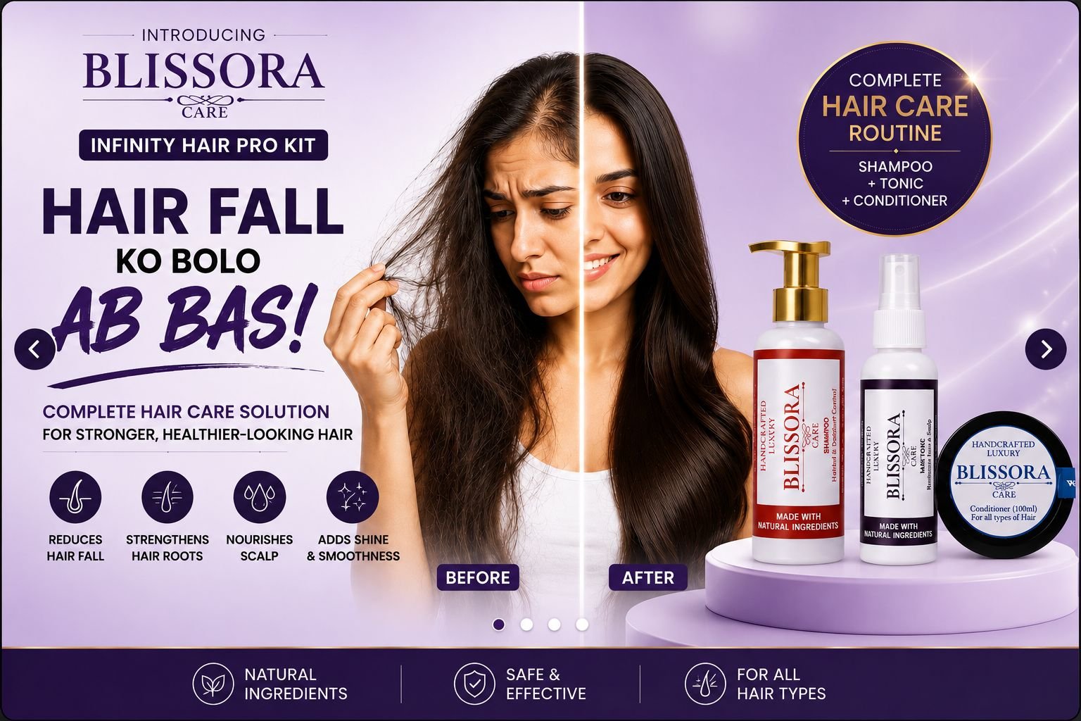 Blissora Infinity Hair Pro Kit
