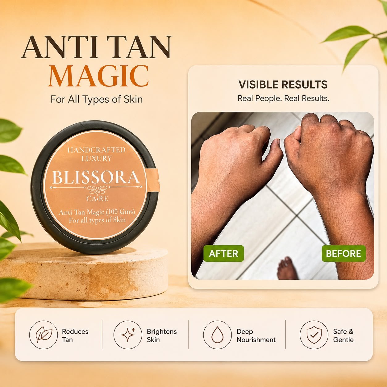 Anti tan magic 100 gm