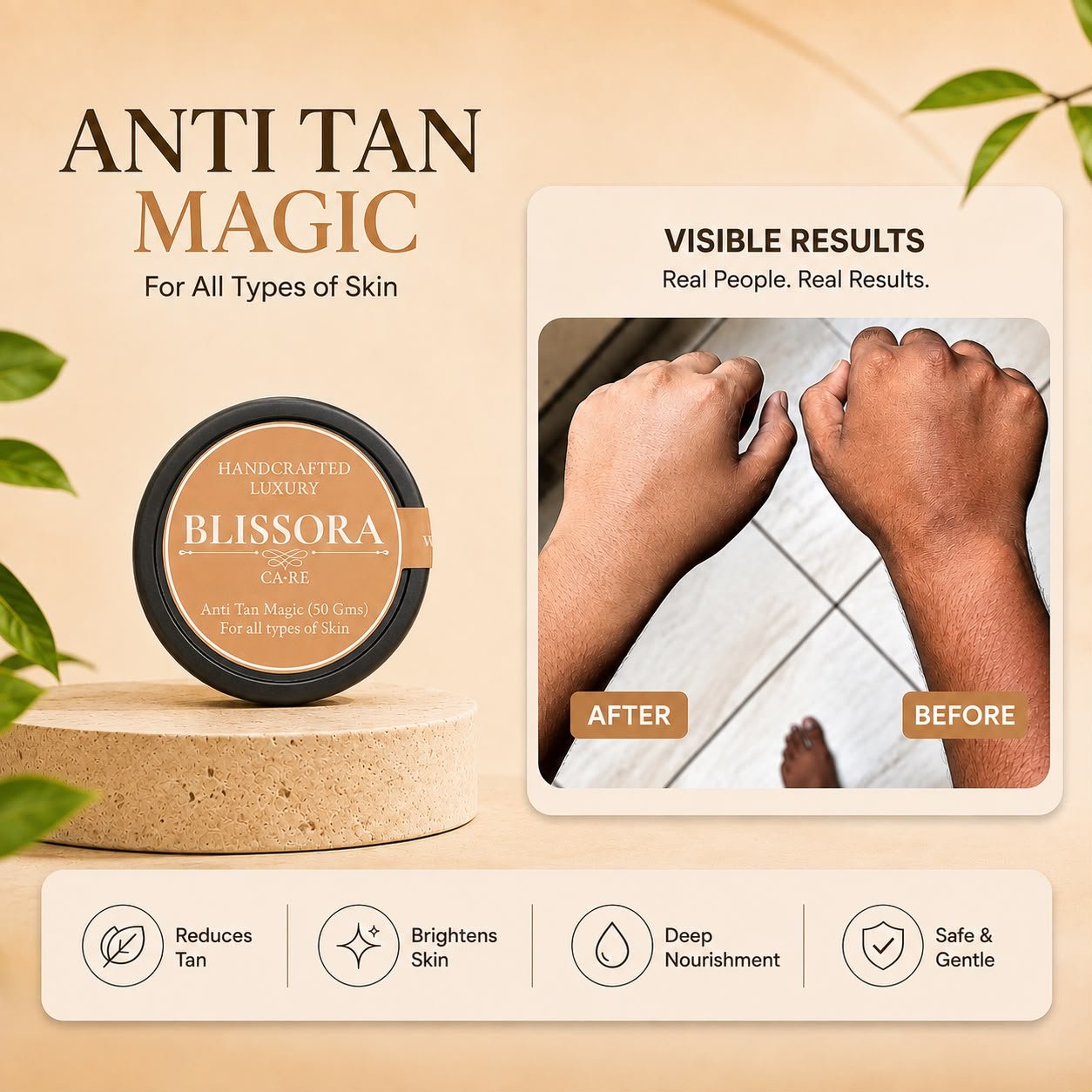 Anti tan magic 50 gm